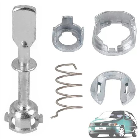 Twowinds - Barillet de Serrure Compatible avec VW Polo 6N1 6N2 (1994-2001) - Porte Avant Gauche