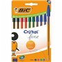 Ensemble de Stylos Bic Bic Cristal Fine 516356 Vert Multicouleur
