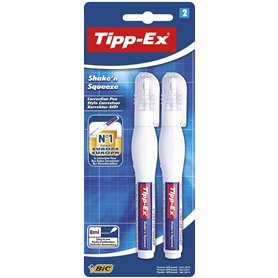 Tipp-Ex - Shake'n Squeeze - Blister de 2 Stylos Correcteurs