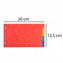 Exacompta - Réf. 704E - Paquet de 10 intercalaires pour fiches bristol en véritable carte lustrée souple 225g/m2 FSC® avec 4 ong