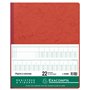 Exacompta - Réf. 9220E - 1 Piqûre 22 colonnes sur 2 pages - 42 lignes - 80 pages foliotées -format 390x315mm -couverture en cart