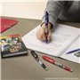 PILOT x NARUTO - Lot de 3 FriXion Ball - Stylos effaçables - Édition limitée Naruto Shipudden - Stylos rollers rechargeables - B