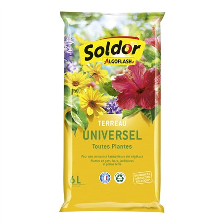 ALGOFLASH Terreau Universel Toutes Plantes