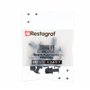 Restagraf - Rivet Plastique Multi-Usage - Compatible avec Mercedes (Certains Véhicules) - Réf. 12657 - Sachet de 10
