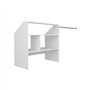 EINSACC Kit Dressing sous comble Artic EKIPA - Décor mélaminé Blanc - 1 penderie - L197 x P50 x H94 cm