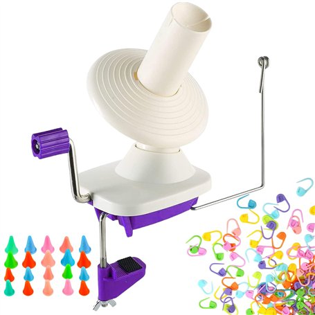 Enrouleur de pelote de fil à commande manuelle pour fil