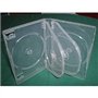 Lot de 5 boîtiers transparents pour 5 DVD – Peut contenir 5 CD, DVD ou disques Blu-ray – Tranche de 27 mm avec pochette extérieu