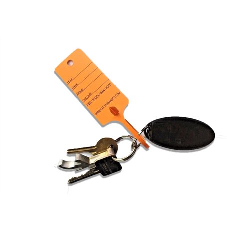 Lot de 200 étiquettes autocollantes pour clés de voiture