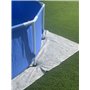 EDG by AQUALUX INTERNATIONAL - Tapis De Sol Piscine Hors Sol - 400 x 650 cm – 110 g/m² - Feutrine Piscine - Protection Liner