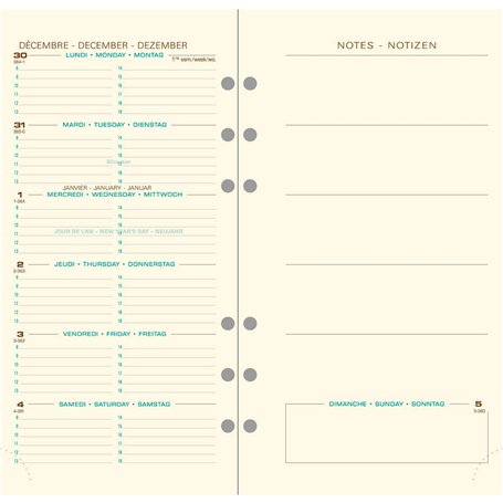 Exacompta - 18644E - Recharge Exatime 17 Pocket - 9