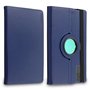 ebestStar - Coque pour Xiaomi Redmi Pad, Etui Rotatif 360, Housse Protection PU Cuir, Bleu Foncé + Verre Trempé