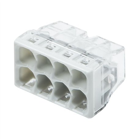 WAGO - Flacon de 25 mini bornes de connexion automatique 8 entrées S2273