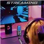 Spirit Of Gamer - EKO 900 - Micro Gaming USB à Double Condensateur avec Trépied Antidérapant - Microphone Idéal pour Enregistrem