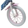 Vélo ATLAS 14'' Fille Vélo Enfant Reine des neiges/Frozen, Bleu et Blanc