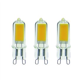 Pack De 3 Ampoules LED Capsule Culot G9 Classique - 2