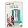 AFIE 69-4327 Carte Heureux Anniversaire avec Enveloppe - Mini Posters Format 17x11