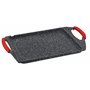 Kamberg - Plancha Grill 45x27 cm - Fonte d'aluminium - Revêtement Type Pierre - Tous feux dont Induction - Sans PFOA/PFAS