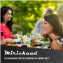 PLANCHAELEC - Plancha Electrique NEO E650-2400W - Plaque De Cuisson - Inox - Thermostat Réglable - 10 Personnes - Made In France