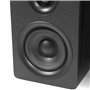 Plugger Studio MS4-BT Enceintes multimédia Bluetooth 2 voies Moniteurs de Studio sans fil. Bois, Noir. Ecoutes actives pour smar