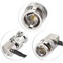 2X Cable 3G SDI 10Cm Angle Coude 90° 90 degrès RG179 Supporte HD-SDI 3G SDI 4K 8K 75 Ohm
