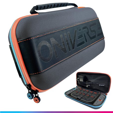 Oniverse Etui de Protection Compatible avec Nintendo Switch 2/OLED/Switch - Pochette de Transport Rigide imperméable à poignée