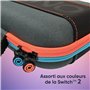 Oniverse Etui de Protection Compatible avec Nintendo Switch 2/OLED/Switch - Pochette de Transport Rigide imperméable à poignée, 