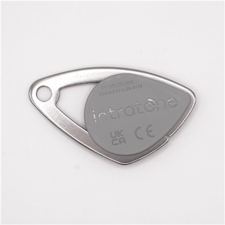 Ouverture de porte - Badge de Proximité Intratone gris 08-0102 – Sécurisé RFID | Étanche IP68 | Accès Contrôlé pour Copropriétés
