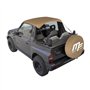 Masterforest Capote Bâche Bikini Marron pour 4X4 Suzuki Santana Vitara MK1. Extérieur Vinyle/Intérieur Coton. Accessoire et Toit
