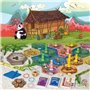 Asmodee -TAKENOKO OYAKO - Big Box : Jeu de Base+Extension Chibis - Jeu de Société Famille pour Enfants dès 8 Ans - Gestion & Str