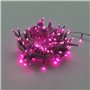 elume Guirlande lumineuse de Noël intérieure extérieure 13m 160 LED roses fixes