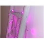 elume Guirlande lumineuse de Noël intérieure extérieure 13m 160 LED roses fixes