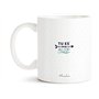 Manahia Mug voisin - Merci d’être un Voisin au Top - Imprimé en France - 330 mL en Céramique - Cadeau Voisin - Fête des Voisins 