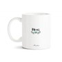 Manahia Mug Cadeau Papa Tasse Personnalisée - Merci papa de toujours être là pour moi - Avec Boite Kraft - 330 mL, Céramique - I
