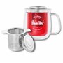 Panda tea - Panier à thé en inox - Infuseur Thé Original et Pratique pour infuser vos Thés en Vrac - Passoir à thé