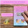RXLITE Nouveauté 2024 Kit créatif premium de 10 Cartes d'invitation anniversaire à gratter thème princesses en français: 10 Cart