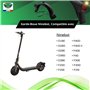 M365Lyon® Garde-Boue Roue Arrière Pour Trottinette Electrique Ninebot F30D / F40D