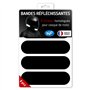 Wraplab - Kit 8 Stickers Bandes Réfléchissantes pour Casque Moto - Homologués France - Haute Visibilité Nuit - Made in France