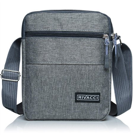 Rivacci Sacoche Homme Bandoulière Petit Sac Bandoulière pour Homme - Sport et Voyage - Petit Format