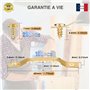 ✮MARQUE FRANCAISE✮-CZ Store®-Cintre photo|Lot de 100+200 vis inclus|✮✮GARANTIE A VIE✮✮-Photo crochet en metal dorée solide et du