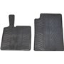 Gledring Set tapis de caoutchouc compatible avec Smart ForTwo 2006-2014 (T profil 2-pièces + clips de montage)
