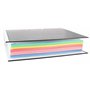 OXFORD Classeur à Levier My Colour A4XL Dos 80mm 2 Anneaux en D Couverture Carte Rembordée en Polypro Coloris Bicolores Assortis