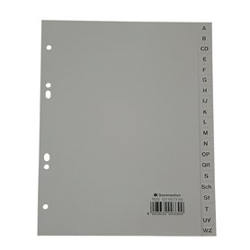 Registre A5 A-Z Pp, Intercalaires Classeur Registre A5 A-Z Pp