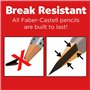 Faber-Castell Jumbo Grip 111900 Lot de 6 crayons à papier, dureté 2 = B