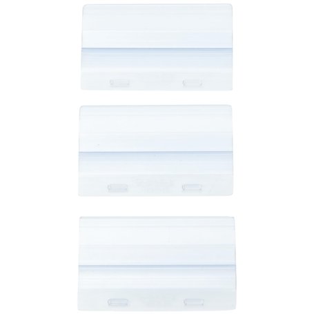 Durable 186819 Lot de 25 Portes Étiquettes 60 mm Transparent