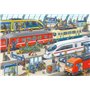 Ravensburger - 09191 1 - Puzzle - Tumulte À La Gare - 2 x 24 Pièces