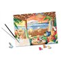 Ravensburger Peinture par numéros 20182 - Cozy Cabana - A partir de 14 ans
