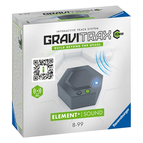 Ravensburger - Gravitrax Power - Elément Son - électronique - à Piles - Circuit de Billes - Jeu de Construction créatif - Parcou