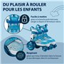 HUDORA Patins à roulettes My First Quad en différentes tailles & couleurs - Rollers à taille réglable de qualité pour enfants ju