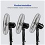 Clatronic Ventilateur sur pied Fan | silencieux | diamètre 40 cm | oscillation/rotation | hauteur et angle d'inclinaison réglabl