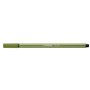 STABILO Lot de 3 Stylos feutre Pen 68, vert mousse